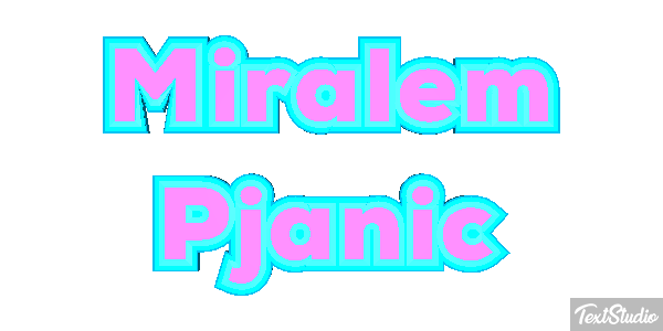 Miralem Pjanic Text effect