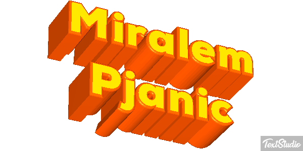Miralem Pjanic Text effect