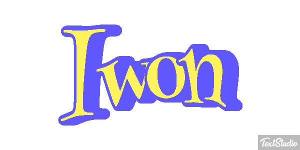 Iwon Efekt tekstowy