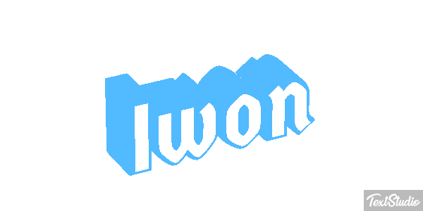 Iwon Efekt tekstowy