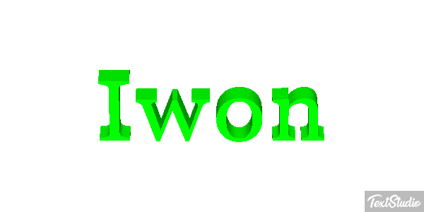 Iwon Efekt tekstowy