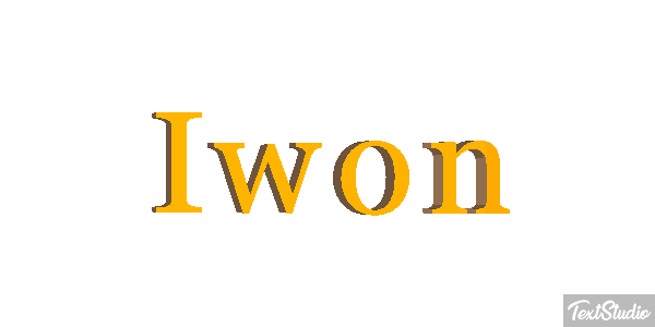 Iwon Efekt tekstowy