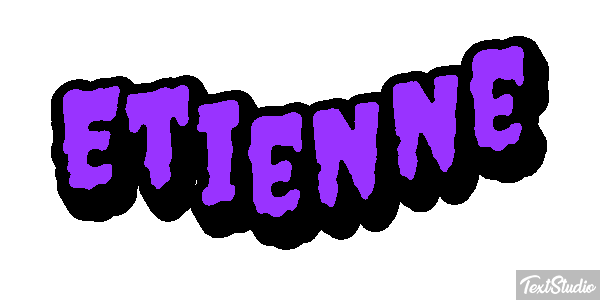 Étienne Text effect