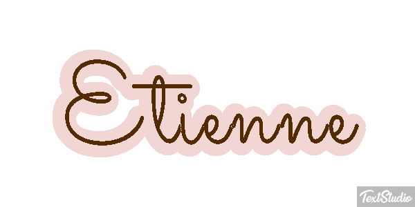 Étienne Text effect