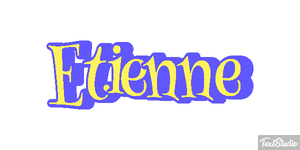 Étienne Text effect
