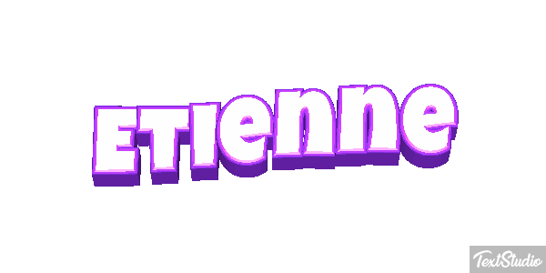 Étienne Text effect