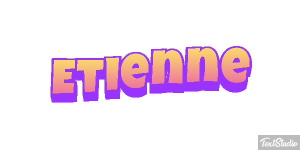 Étienne Text effect
