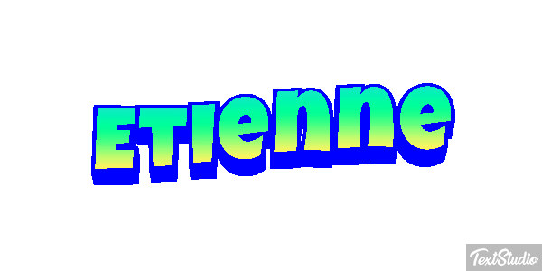 Étienne Text effect