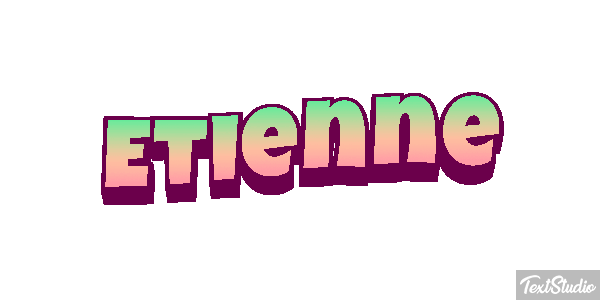 Étienne Text effect