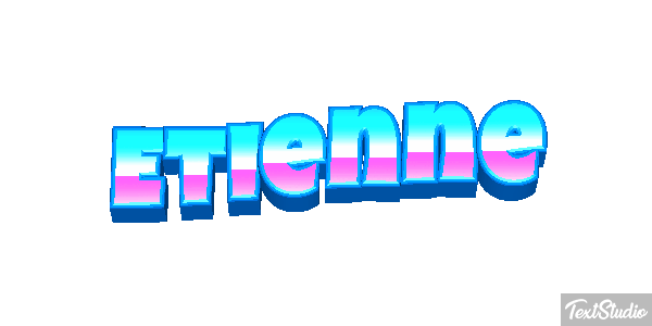 Étienne Text effect
