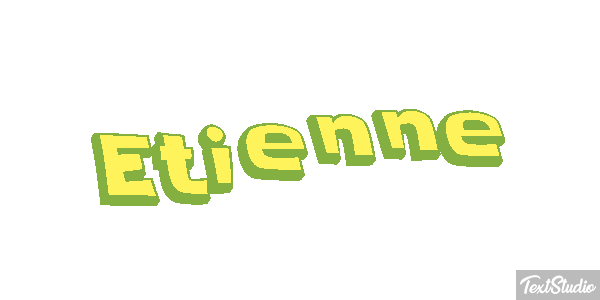 Étienne Text effect