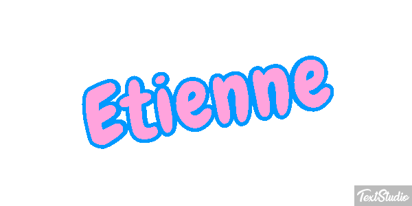 Étienne Text effect