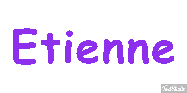 Étienne Text effect