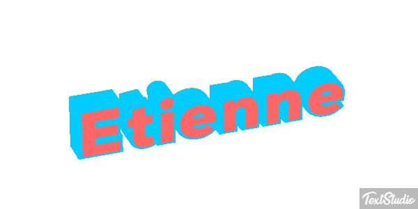 Étienne Text effect
