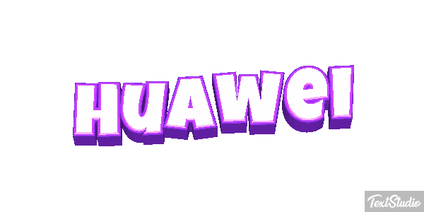 Huawei Effet de texte