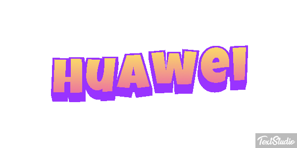 Huawei Effet de texte
