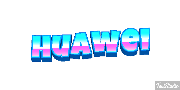 Huawei Effet de texte