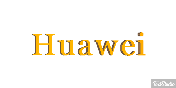 Huawei Effet de texte