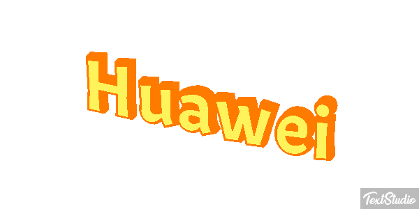 Huawei Effet de texte