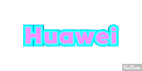 Huawei Effet de texte