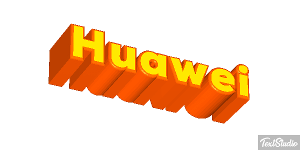 Huawei Effet de texte