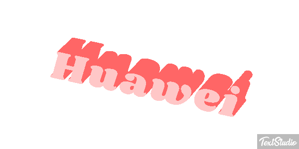 Huawei Effet de texte