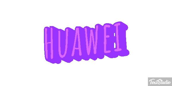 Huawei Effet de texte