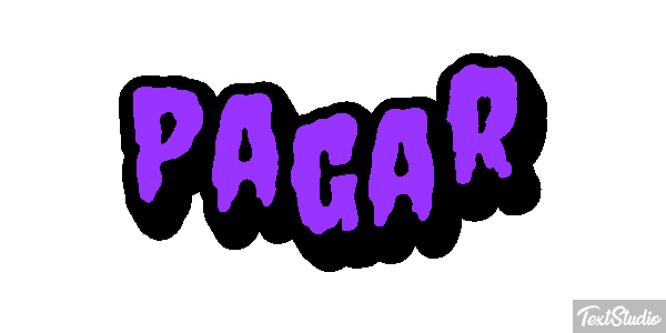 Pagar Efeito do texto