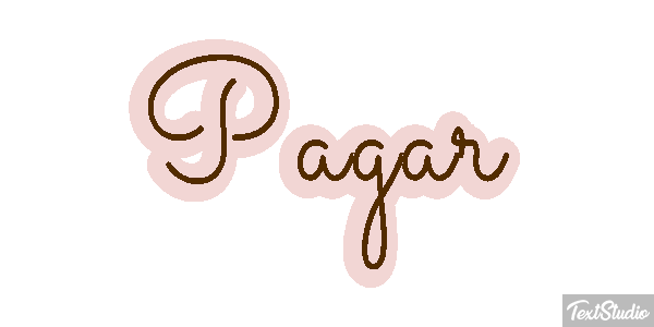 Pagar Efeito do texto