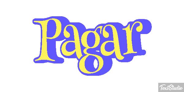 Pagar Efeito do texto