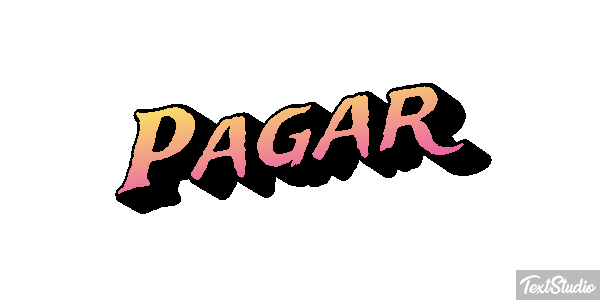 Pagar Efeito do texto