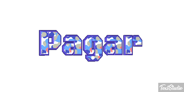 Pagar Efeito do texto