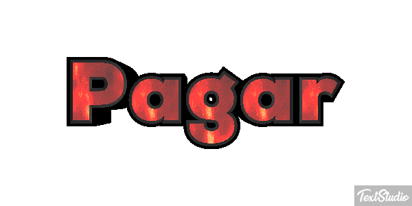 Pagar Efeito do texto