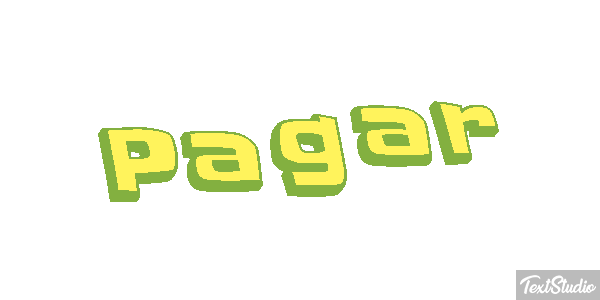 Pagar Efeito do texto