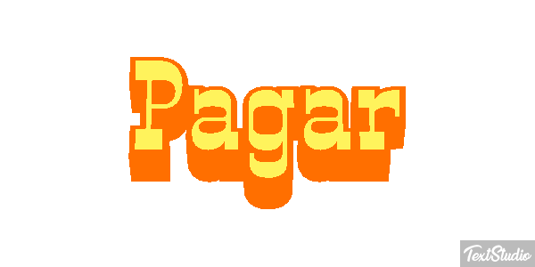 Pagar Efeito do texto