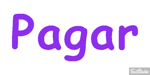 Pagar Efeito do texto