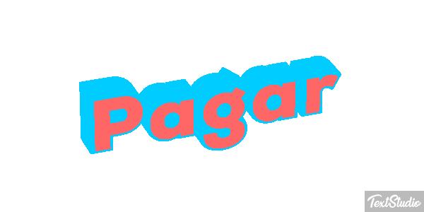 Pagar Efeito do texto
