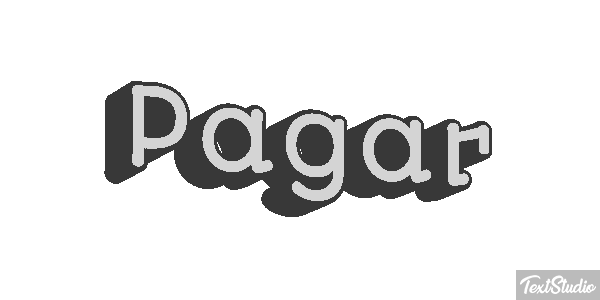 Pagar Efeito do texto