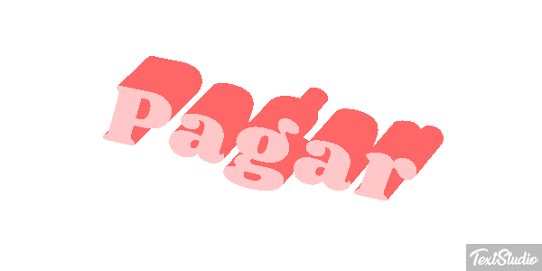 Pagar Efeito do texto