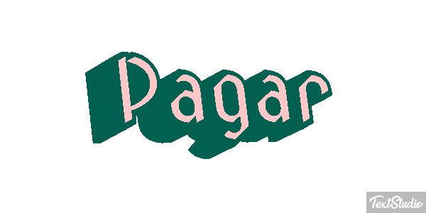 Pagar Efeito do texto