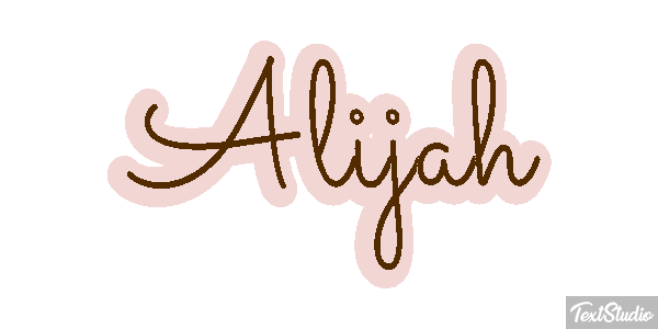 Alijah Efekt tekstowy