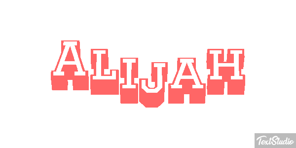 Alijah Efekt tekstowy