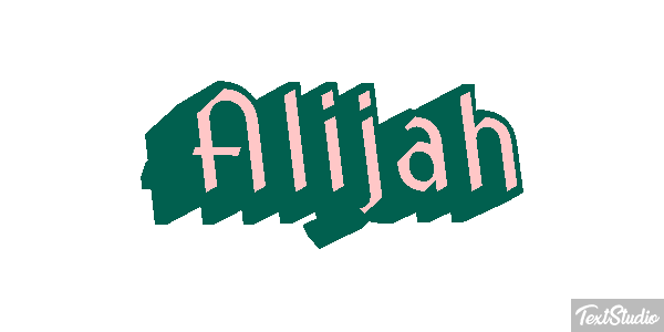 Alijah Efekt tekstowy