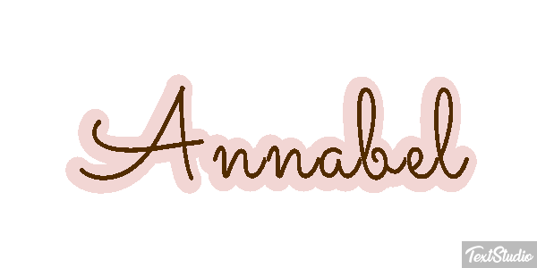 Annabel Text effect