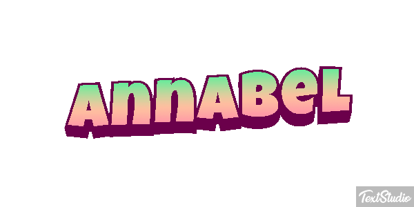 Annabel Text effect