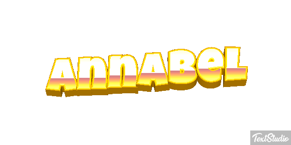 Annabel Text effect
