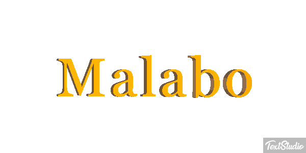 Malabo Efekt tekstowy