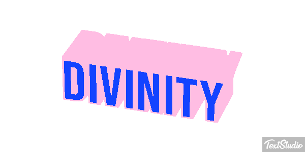 Divinity Effet de texte