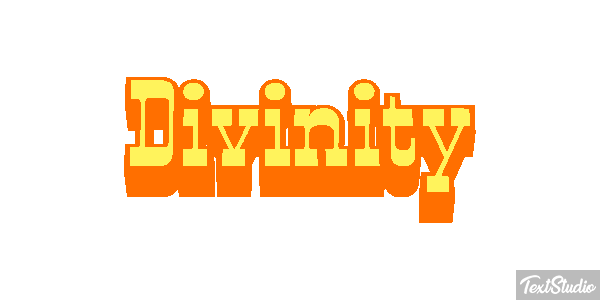 Divinity Effet de texte