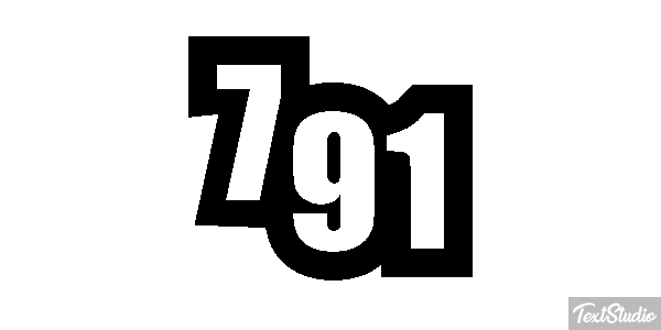 791 Текстовый эффект